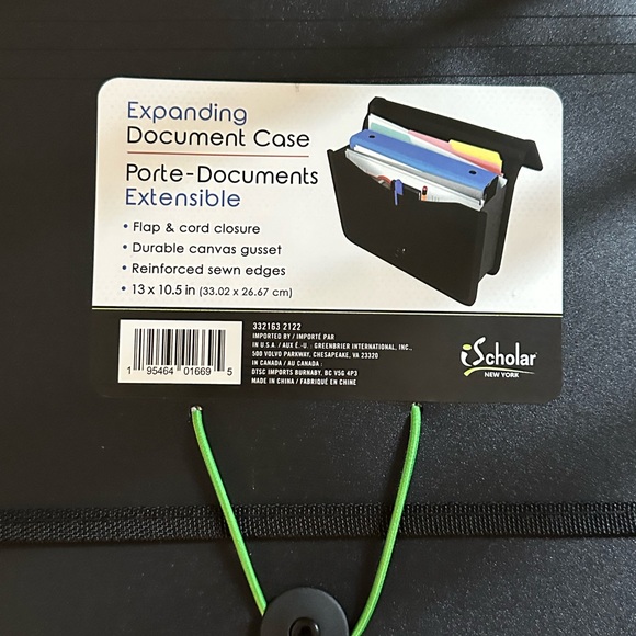 iScholar Explandable Document Case NWT - Picture 5 of 6